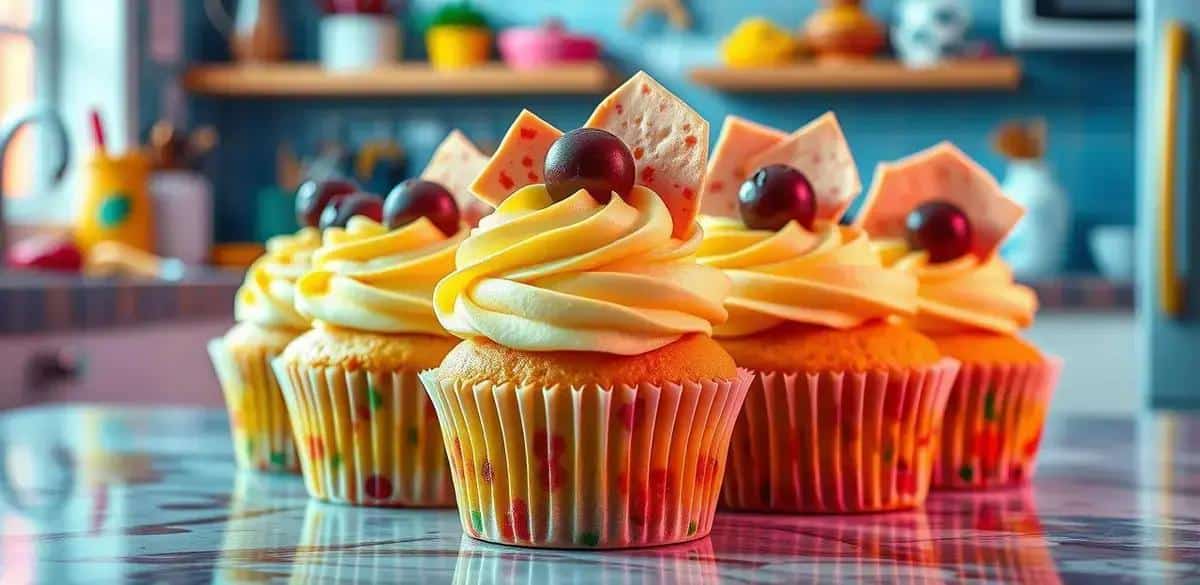 Ingredientes do Cupcake Salgado