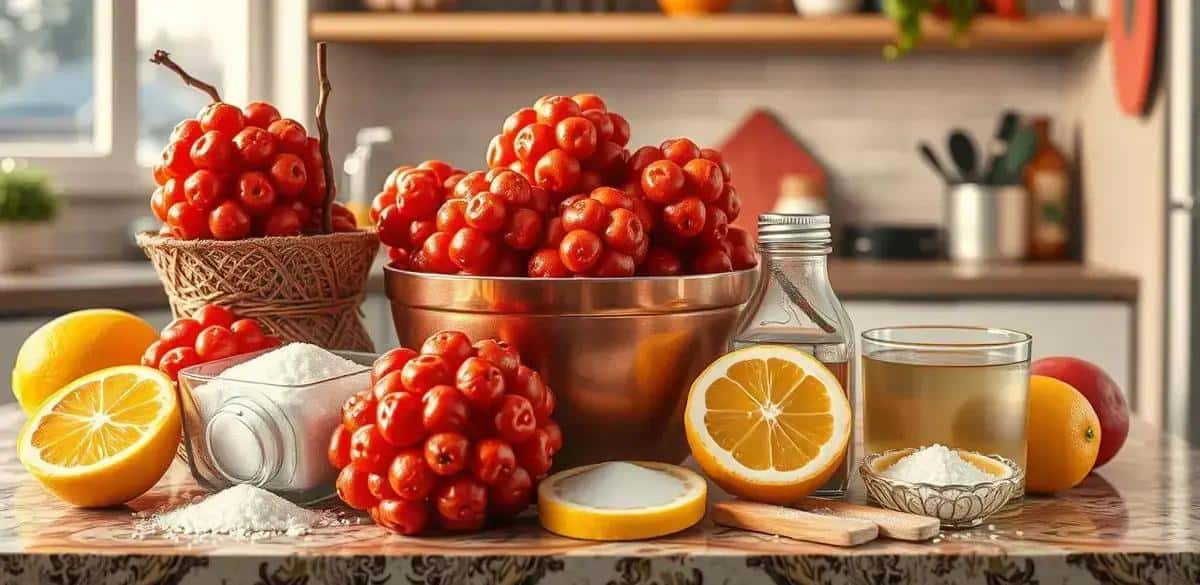 Ingredientes do Doce de Muruci