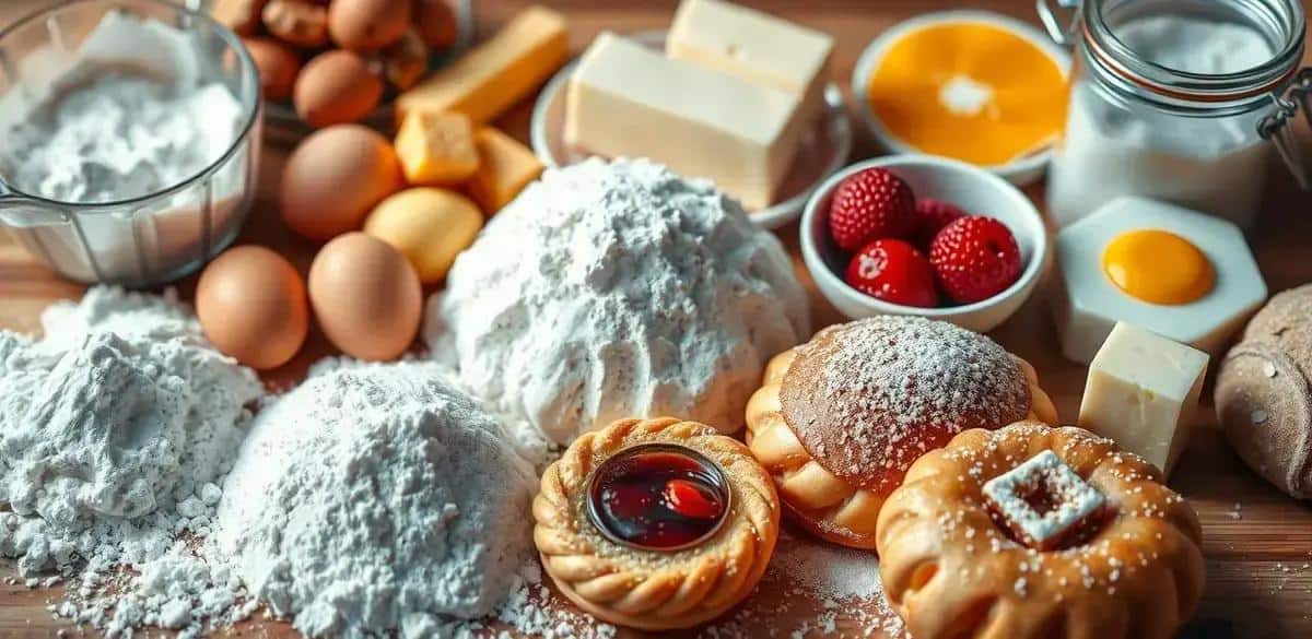 Ingredientes do Pastelzinho de Forno