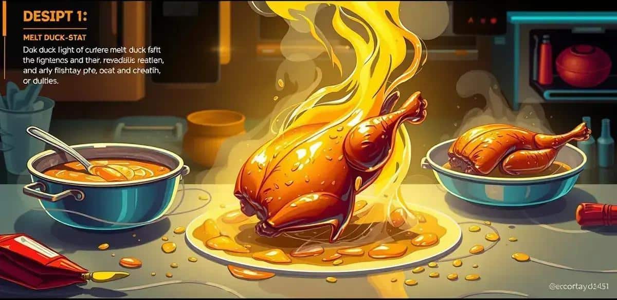Método de Preparação do Pato Confitado