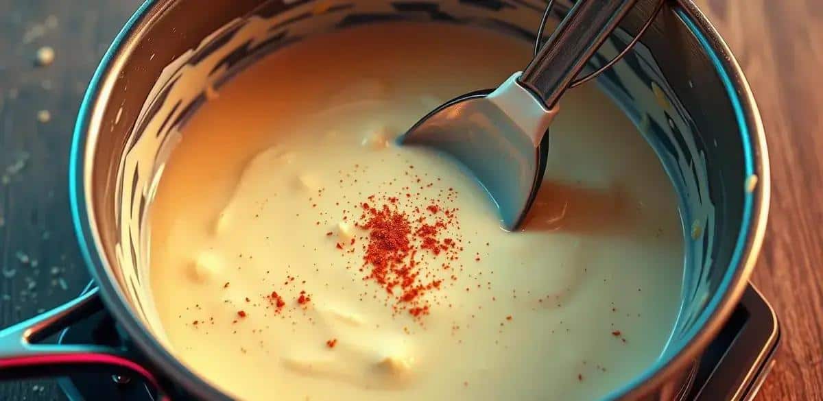 Método de Preparo: Molho Cremoso para Lasanha