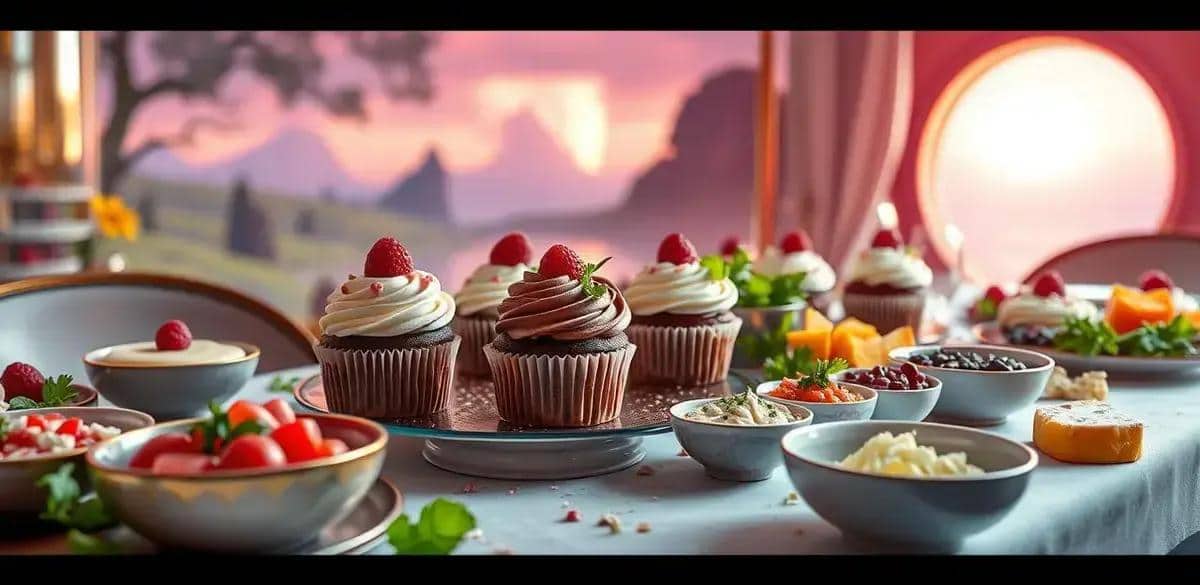 Sugestões de Acompanhamentos para o Cupcake Salgado