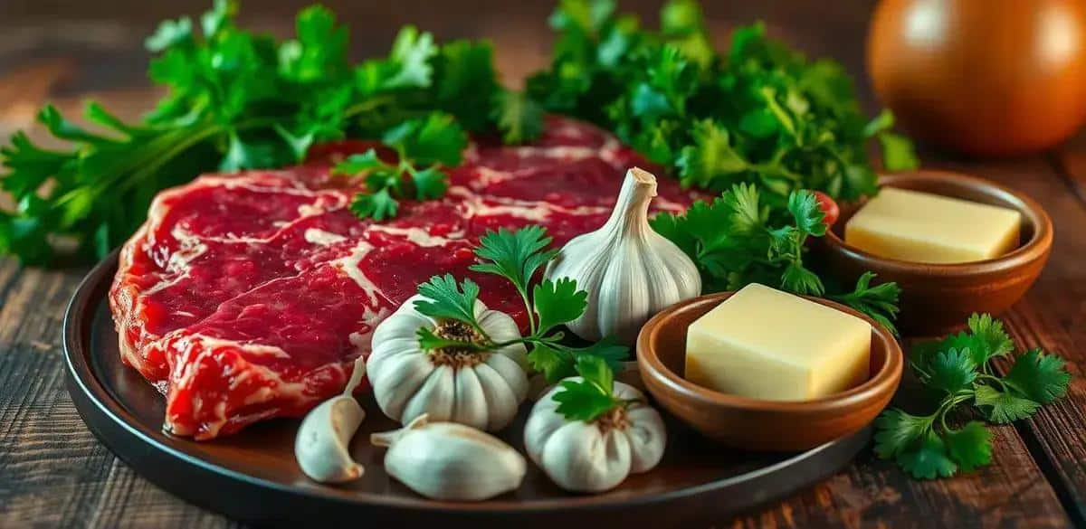 Ingredientes do Bife à Oswaldo Aranha