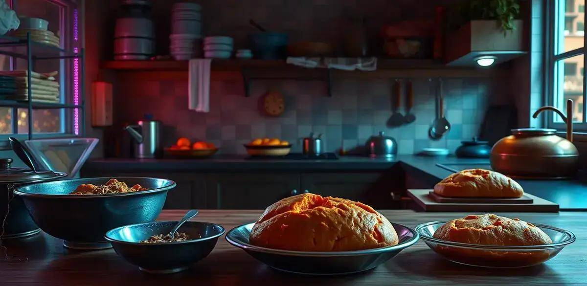 Método de Preparação do Pão de batata-doce light
