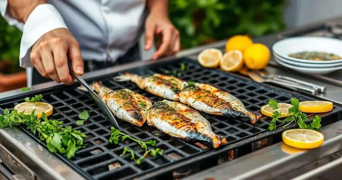 Método de Preparo do Peixe Grelhado
